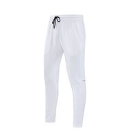 Pantalon d'entraînement tissé d'hiver pour hommes personnalisé Polyester respirant séchage rapide Camping pêche course à pied athlétique pantalon de survêtement actif