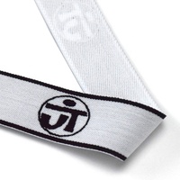 Vente à chaud d'usine OEM de bande élastique jacquard en nylon logo personnalisé sangle d'exercice