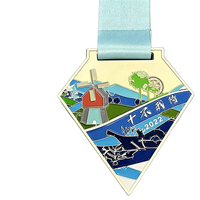 Médailles vierges en alliage de zinc pour champions et finalistes de tournois de baseball, souvenirs sportifs, récompenses sportives, médailles métalliques en gros