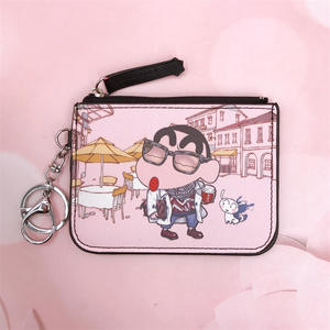 <span class=keywords><strong>กระเป๋า</strong></span><span class=keywords><strong>สตางค์</strong></span>หนัง PU ลายการ์ตูนอนิเมะชินจังน่ารักสำหรับเด็ก คุณภาพสูง พกพาสะดวก ใส่เหรียญ บัตรประชาชน กุญแจ - Product Image 3