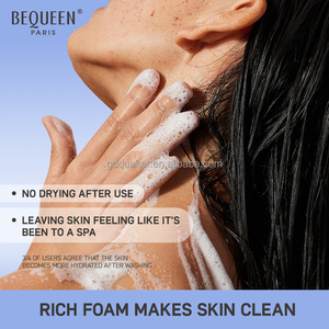 BEQUEEN en Stock Blue Lotus Body Wash Longue Durée Hydtating Brighten Luxe Boisé Parfum Peau Douce Gel Douche - Product Image 4