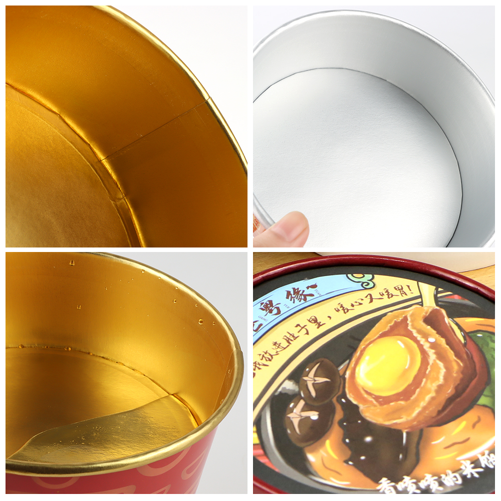 Good sealing performance paper bowls soup packing box with lid