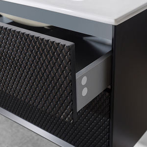 Ensemble de meubles personnalisés au design élégant et moderne pour salle de bains avec vanité de bain - Product Image 5