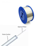 Fibre optique G657A2 5km 10km 20km 30km 50km 0,25 mm anti-interférence pour drone FPV