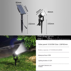 Lampes solaires de jardin pour l'aménagement paysager, éclairage d'arbre à piquet en ABS, <span class=keywords><strong>projecteur</strong></span> <span class=keywords><strong>solaire</strong></span> extérieur pour jardin - Product Image 6