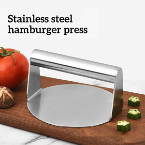 <span class=keywords><strong>Stampo</strong></span> rotondo in acciaio inossidabile per <span class=keywords><strong>Hamburger</strong></span> in metallo <span class=keywords><strong>stampo</strong></span> per barbecue da cucina e strumento per la stampa di carne - Product Image 2