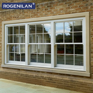 Fenêtres à guillotine verticales en aluminium insonorisées ROGENILAN, couleur personnalisée, isolation thermique, vitrage - Product Image 6