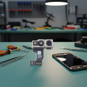 Pièce de réparation électronique pour caméra frontale iPhone 16 Plus - Product Image 3
