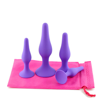 Plug anal en silicone souple, étanche et écologique, design bourgeon fleuri, jouet de plaisir pour massage de la prostate, pour hommes et femmes