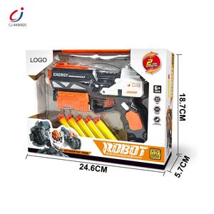 Chengji ปืนยิงอากาศพลาสติกแบบนิ่ม, ปืนยิงเกมของเล่นการเปลี่ยนรูปหุ่นยนต์ปืนกระสุนอ่อน - Product Image 5