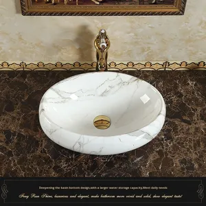 Fregadero de baño de hotel de piedra de suministro directo del fabricante Lavabo DE ARTE mate para baños de hogar y hotel Fregadero de lavado <span class=keywords><strong>a</strong></span> <span class=keywords><strong>mano</strong></span> - Product Image 4