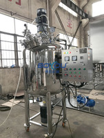 Homogénéisateur de 1000 litres en acier inoxydable réacteur sous vide émulsifiant liquide homogénéisateur machine mélangeur d'homogénéisation cosmétique