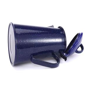 Tetera de inducción de estilo árabe, hervidor de agua de 0,8 L, 1,2 L, 1,8 l, 2,4 L, de mármol azul, esmaltada, estilo antiguo - Product Image 3