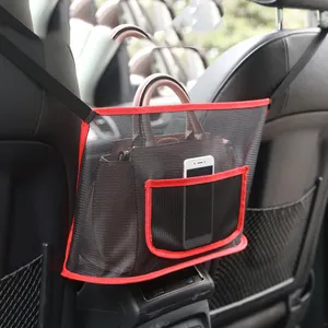 Bolso Bolsa Titular Do Assento de Carro carro Net Net Armazenamento Net Saco De Malha Organizador Bolsa de Armazenamento de Bolso para a Bolsa