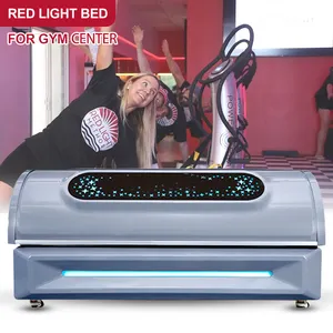 2024 profesional personalizado 5 longitudes de onda 660nm 850nm 940nm cuerpo completo rojo Led infrarrojo cercano cama de terapia de luz roja para aliviar el dolor