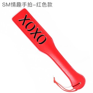 ของเล่นทางเพศสำหรับผู้ใหญ่, อุปกรณ์เสริม SM, ไม้ตีหนังรูปตัวอักษร XOXO, ไม้บรรทัดสำหรับลงโทษและฝึกวินัย, ขายส่งและดรอปชิปปิ้ง - Product Image 2
