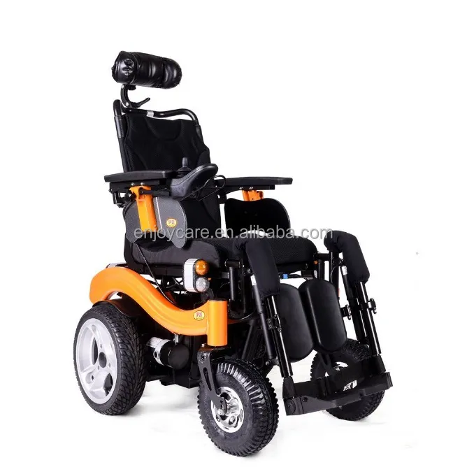 Aluminum frame electric power wheelchair