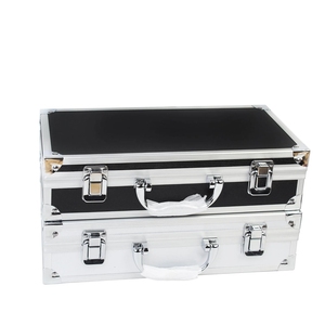 Customizable Aluminum <strong>Briefcase</strong> Display <strong>Storage</strong> <strong>Box</strong> for 10 Watches OEM &amp; ODM Supported for Watch Collectors - Product Image 4
