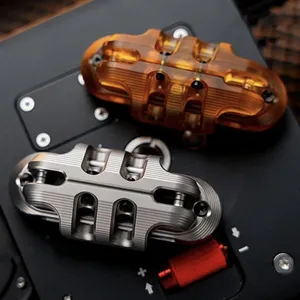 Steel Cyborgs PEI Sensory Tactile Visual Toys Stainless Steel Fidget Spinner Slider EDC Metal Anti Stress ADHD Fidgeting Pocket - Product Image 6