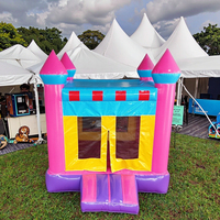 Offre Spéciale 3m * 4m Pvc matériel gonflable maison enfants sautant château louer videur sautant aire de jeux pour la fête