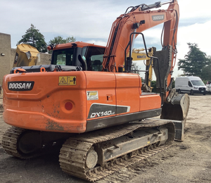 Excavadora de orugas hidráulica central DOOSAN DX140 usada, motor Doosan Original de 14 toneladas DX150/DX230/DX140 - Product Image 3