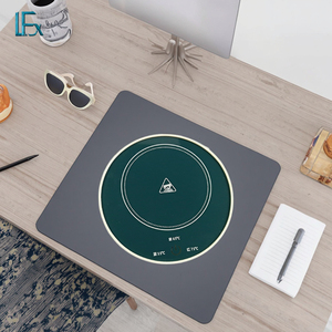 Hot bán buôn bán sưởi ấm Coaster thermotatic Tempered Glass nước cà phê Mug ấm hơn cup nóng - Product Image 3