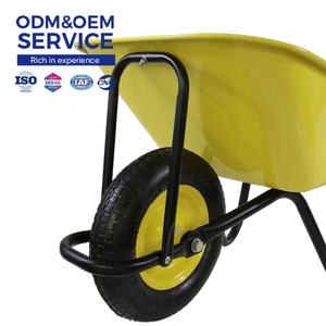 <span class=keywords><strong>Carretilla</strong></span> de construcción de acero extra gruesa WB5009P para una capacidad de carga mejorada <span class=keywords><strong>Carretilla</strong></span> sólida y duradera - Product Image 3