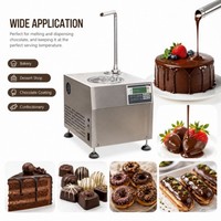 Mini-machine à chocolat chaud professionnelle, petite, pour la fonte et la distribution de chocolat liquide