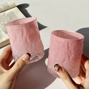 Sakura di cristallo <span class=keywords><strong>rosa</strong></span> martello modello occhio tazza per le donne di alto colore per il succo di whisky caffè bevande fredde <span class=keywords><strong>tazze</strong></span> <span class=keywords><strong>da</strong></span> tè - Product Image 5
