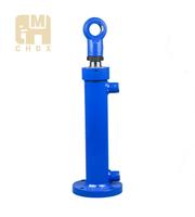 Tige trempée longue course 2400mm Double effet conçu assemblage chargeur sur pneus bras de levage Construction robuste cylindre hydraulique