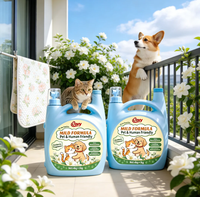 Lessive enzymatique douce 5KG Parfum naturel gardénia Convient aux animaux domestiques et aux familles Parfum longue durée 80% d'ingrédients naturels