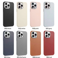Pour iPhone 13 15 16 étui en cuir motif Design souple TPU téléphone portable couvre en vrac en gros i Phone 16 Pro Max étui