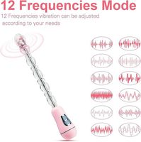 Nouveau Vibrateur 2026 à 12 Fréquences, Jouets Anaux en Silicone DIY, Perles Anales pour Femmes