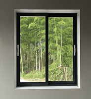 Ventanas de Aluminio de Doble Acristalamiento de Alta Calidad, Rejillas de Seguridad, Ventana Corredera, Mosquitera, Vidrio Antibalas para Ventanas de Casa