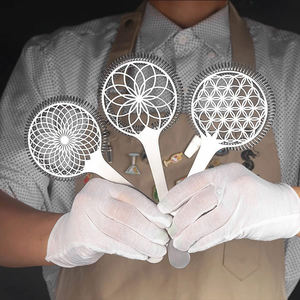 Colador de Barra de Crisantemo, Filtro de Hielo para Bartender, Colador Hawthorne de Acero Inoxidable con Resorte para Mezclar Cócteles, para Fiestas en Clubes - Product Image 2