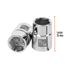 Clé à douille BOX 3 15/16'', 6 points, entraînement 3/4'', TRUPER - Product Image 3