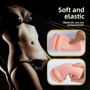 Masturbador Personalizable con Doble Orificio Anal y Perineal, Molde de Copa de Avión, Abrazadera de Succión, Juguete Antiestrés con Forma de Biberón Masculino, Realista - Product Image 2