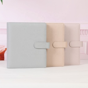 Hongbo galet cuir Luxe 39 couleur 6 bague en or A5 mensuel/hebdomadaire/quotidien Agenda planificateur classeur avec personnalisation disponible - Product Image 1