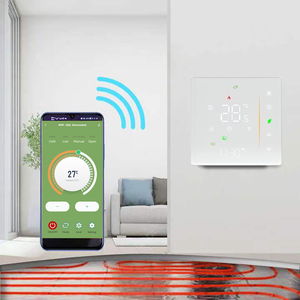 Умный Wi-Fi термостат, совместимый с приложением Smart Life, для электрических, водяных и газовых котлов, для теплого пола, бытовая электроника - Product Image 6