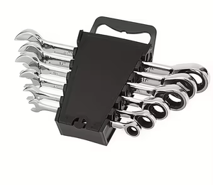 Customized Industrial Inch Double Head CR-V Combination <strong>Wrench</strong> <strong>Set</strong> Metric Torque <strong>Wrench</strong> Spanner Ratchet Hand Tool OEM Support - Product Image 1