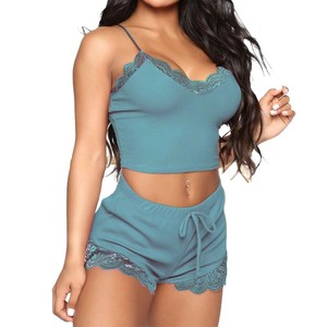 Conjunto de Lencería Sexy de Moda Europea y Americana 2020 - Lencería de Encaje para Mujer - Product Image 5