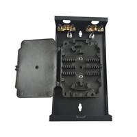 Boîtier Terminal FTTH Étanche Noir pour Fibre Optique FDB 4 Ports Boîtier Optique NAP