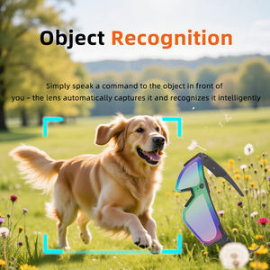 <b>Real</b>-time Translation Cycling AI Smart Sunglasses 8MP <b>Camera</b> Intelligent Sports Outdoor Riding Recorder AI Smart Glasses V06 - Product Image 4