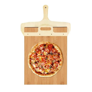 Bằng Gỗ Bánh Pizza Quay Mái Chèo Nhà Bếp Bánh Xẻng Nướng Công Cụ Ma Thuật Nhựa Không Dính Bánh Pizza Spatu Cao Cấp Trượt Bánh Pizza Vỏ - Product Image 6