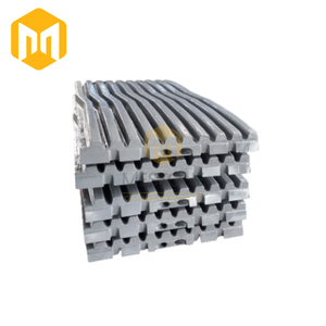 CJ612 JM1211 Fundición de acero al manganeso Nueva Placa de mandíbula <span class=keywords><strong>estacionaria</strong></span> y móvil para minería de minerales <span class=keywords><strong>Accesorios</strong></span> de trituradora de mandíbula MOQ de una sola pieza - Product Image 1