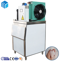 Hot Sell Commercial 1 2 3 tonnes Machine à glace en flocons pour usine de glace en flocons avec évaporateur de glace en flocons de poisson