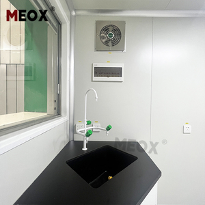 Meox tùy chỉnh 20ft 40ft xách tay đúc sẵn phòng thí nghiệm vận chuyển <span class=keywords><strong>container</strong></span> nhôm vô trùng kỹ thuật phòng thí nghiệm <span class=keywords><strong>cabin</strong></span> shipp - Product Image 4