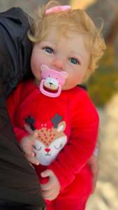 Offre Spéciale réaliste nouveau-né bébé <span class=keywords><strong>Reborn</strong></span> poupées Silicone poupée doux vinyle bébé fille haute qualité bébé poupées - Product Image 3