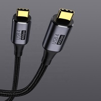 8K 60Hz USB C 4.0 Câble 40Gbps de Transfert de Données/100W De Charge pour Type-C Macbook, iPad Pro, Hub, D'accueil, et Plus