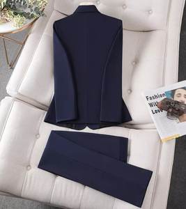 Trajes <span class=keywords><strong>de</strong></span> Trabajo para Entrevista <span class=keywords><strong>de</strong></span> Primavera y Verano, Tallas S-5XL, Traje Diario Básico y Sencillo, Trajes Profesionales para Mujer, Ropa Formal para <span class=keywords><strong>Hotel</strong></span> y Oficina - Product Image 4